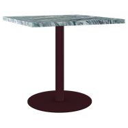 Burgundy Halo Cafe Table